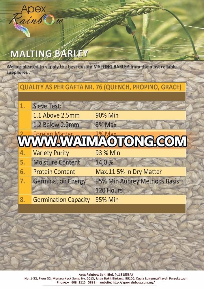 MALTING BARLEY