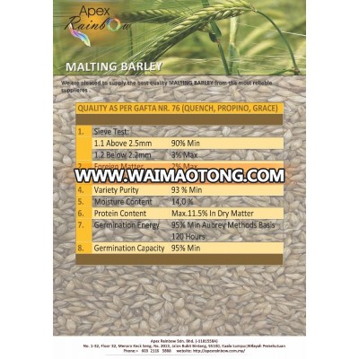 MALTING BARLEY